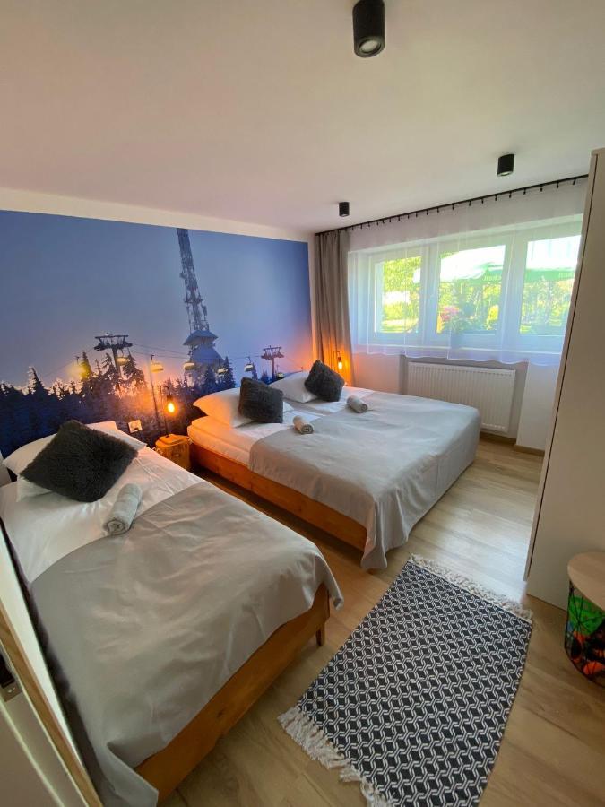 U Gazdy - Apartament Z Ogrodem I Tarasem , Przy Gondoli Szczyrk Bagian luar foto